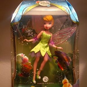 Disney Fairies TINKERBELL Porcelain Doll